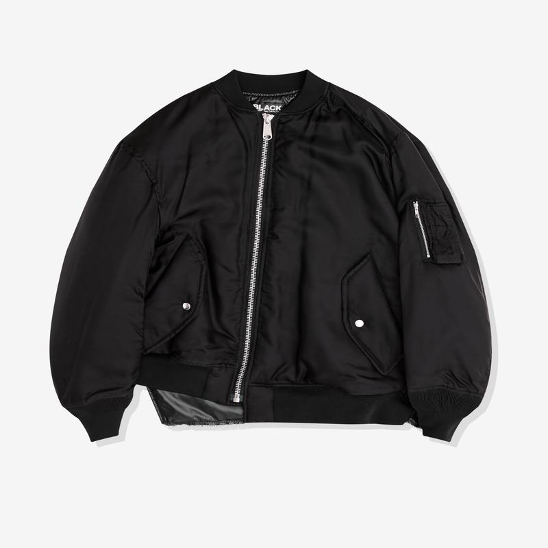 Black Comme des Garons - MA-1 Bomber Jacket - (Black)