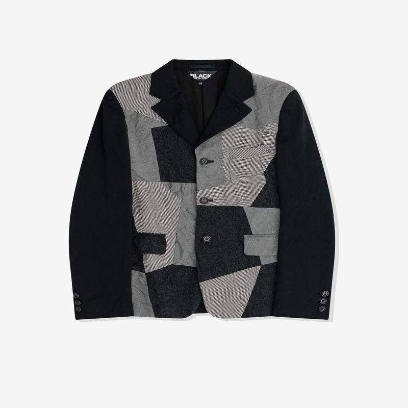 Black Comme des Garons - Multi Fabric Jacket - (Black)