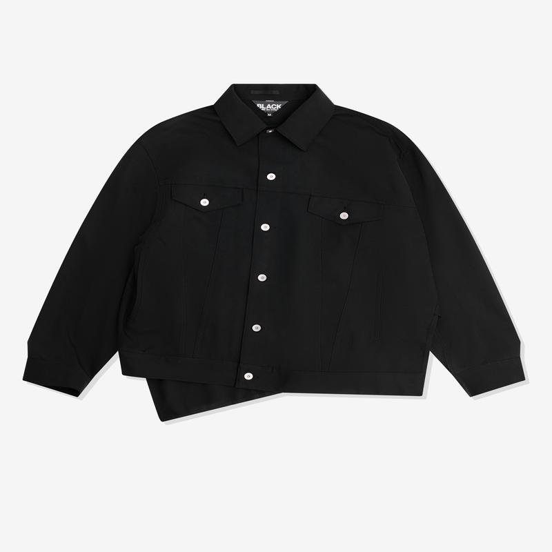 Black Comme des Garons - Oversized Trucker Shirt - (Black)