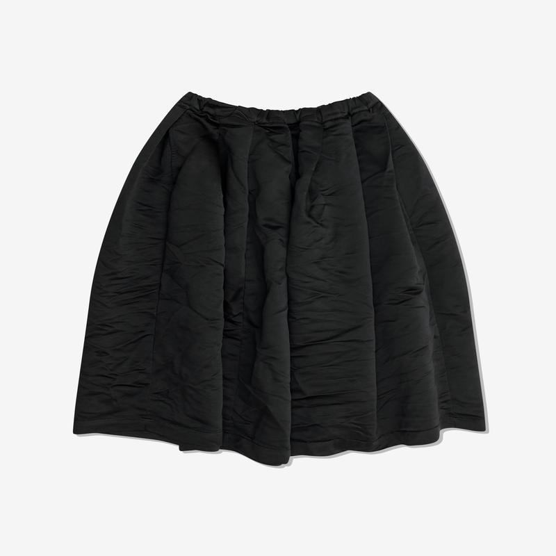 Black Comme des Garons - Polyester Balloon Skirt - (Black)