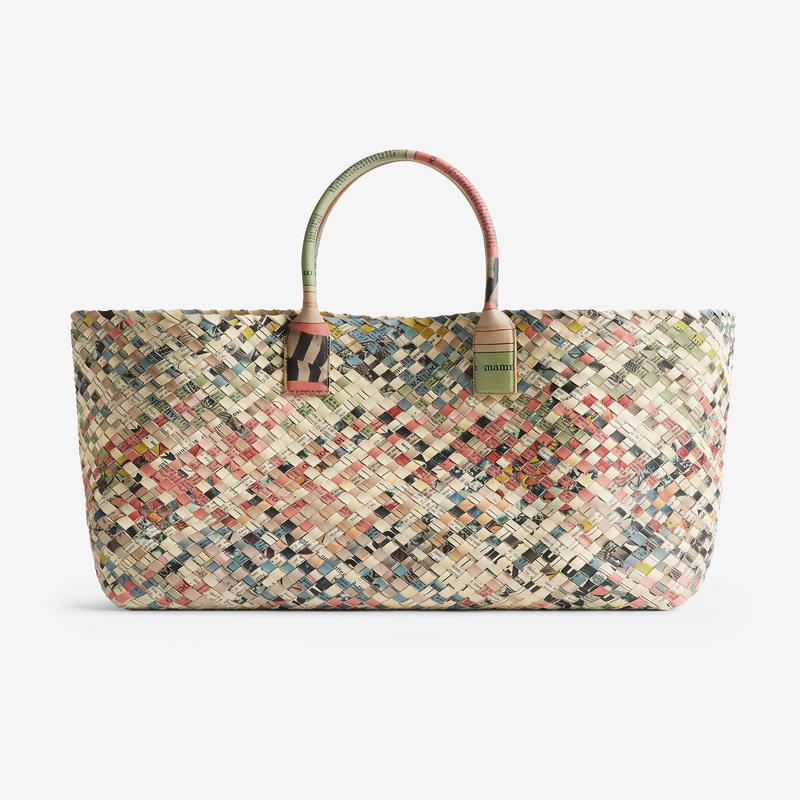 Bottega Veneta - Large Cabat Bag - (Beige/Black)