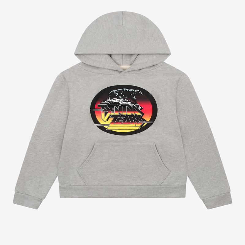 Denim Tears - Mens Nightlife Hoodie - (Grey)