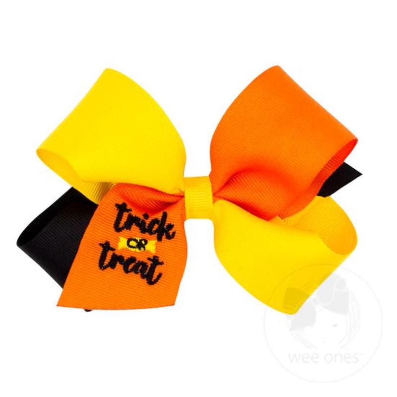 Girls' Wee Ones Trick Or Treat Hairbow