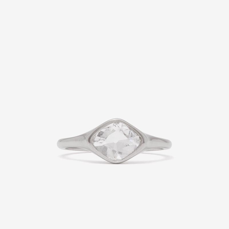 William Welstead - Cushion Cut Diamond Ring - (Platinum)