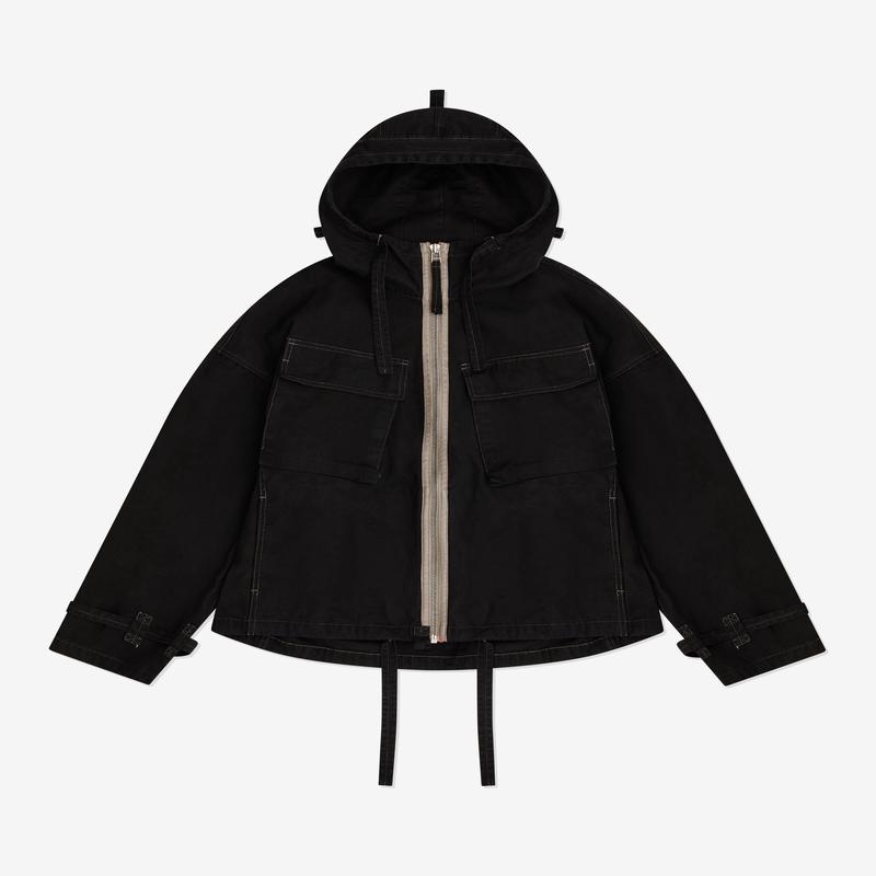 Applied Art Forms - Mens Oversized Okayama Smock - (Black)
