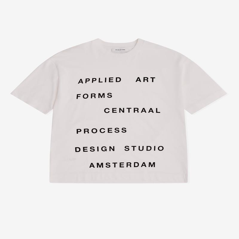 Applied Art Forms - Mens Oversized T-Shirt - (Light Ecru)