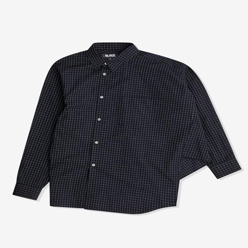 Black Comme des Garons - Windowpane Shirt - (Black/White)