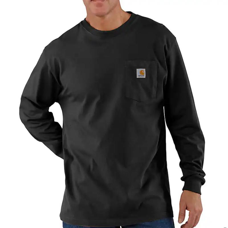 Carhartt K126 Big & Tall Long Sleeve Pocket Shirt