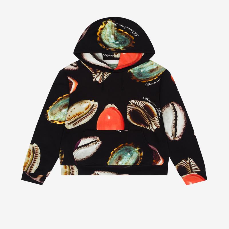 Denim Tears - Mens Shell Hoodie - (Black)