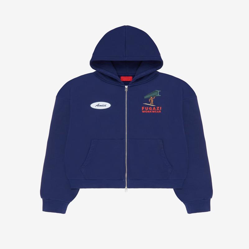 Fugazi - Mens Beam Hoodie - (Navy)