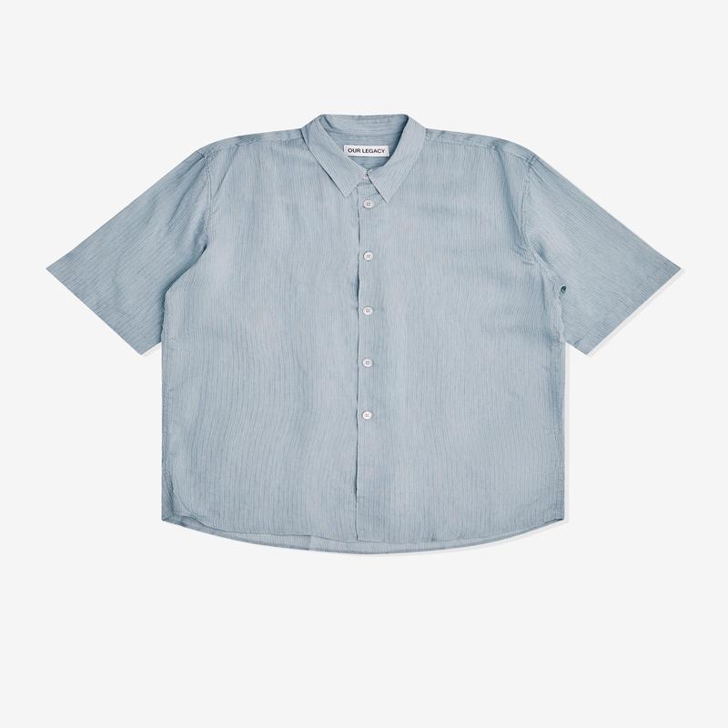 Our Legacy - Mens Beyond Shirt Shortsleeve - (Geo Stripe)