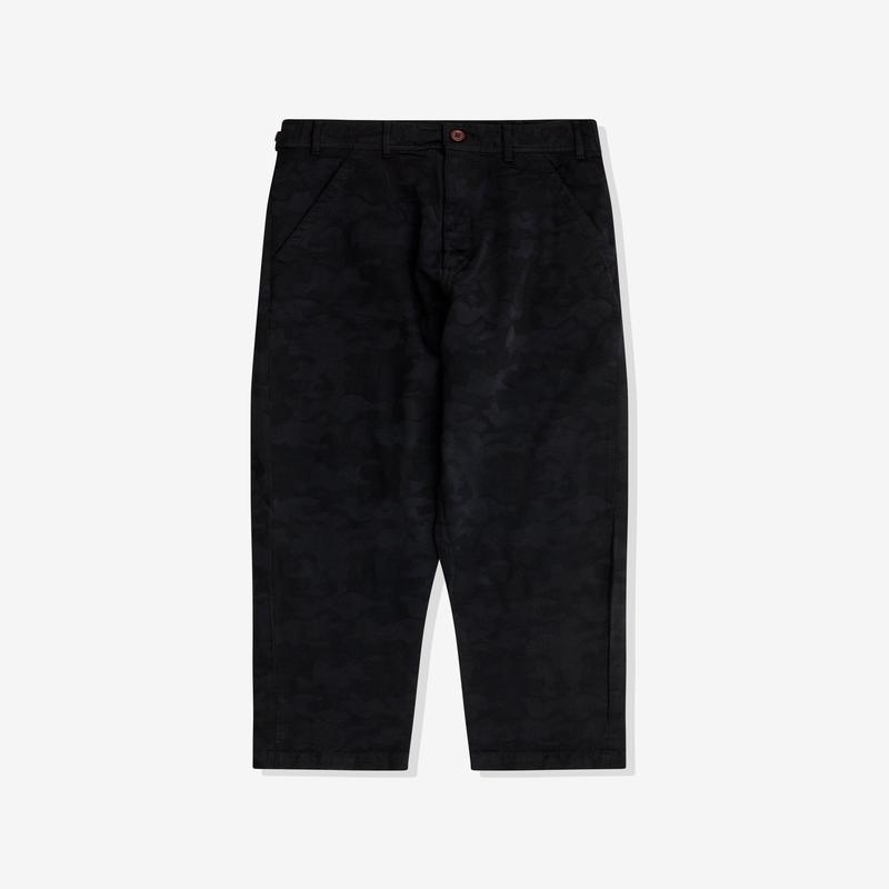Black Comme des Garons - Camouflage Jacquard Pants - (Black)
