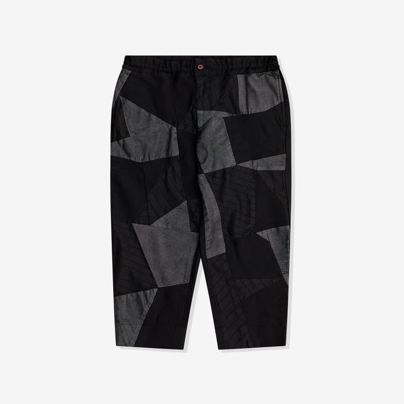 Black Comme des Garons - Gabardine Patchwork Pants - (Black)