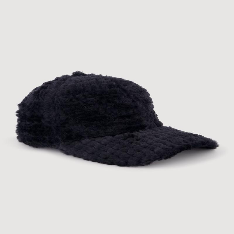 Faux Fur Baseball Cap