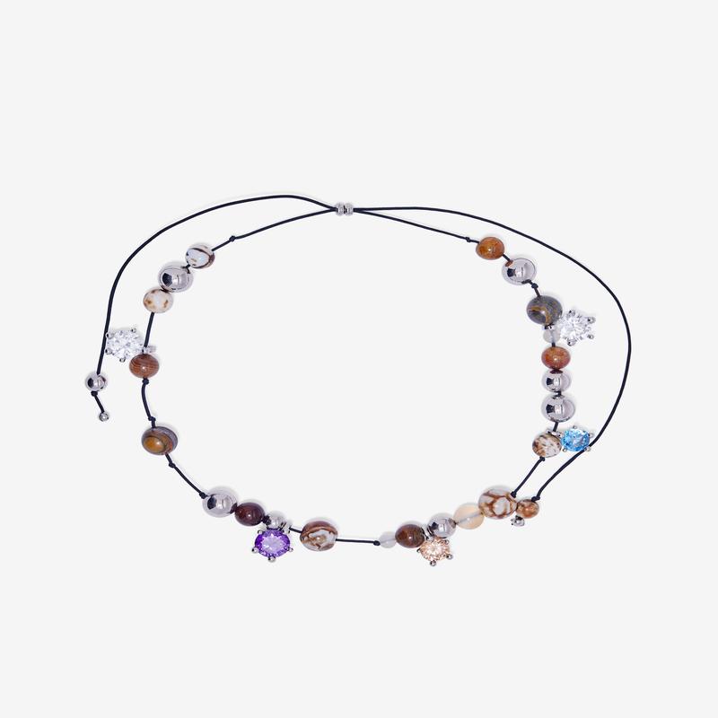 Panconesi - Women's Vacanza Stone Necklace - (Multi)
