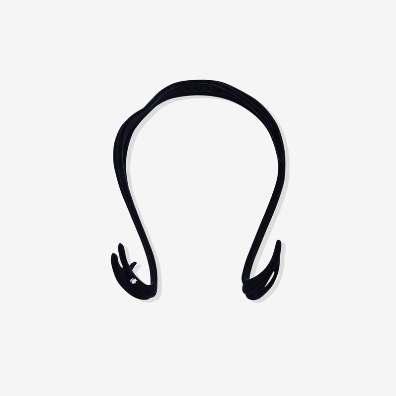 Yvmin - Womens Curly Hair Wig Headband Black - (Black)