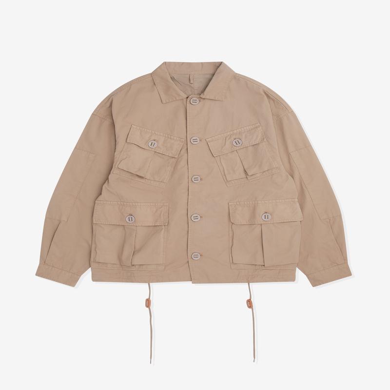 Applied Art Forms - Mens Jungle Fatigue Jacket - (Clay)