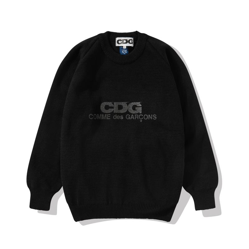 CDG - Charles Kirk Logo Jumper - (Black)