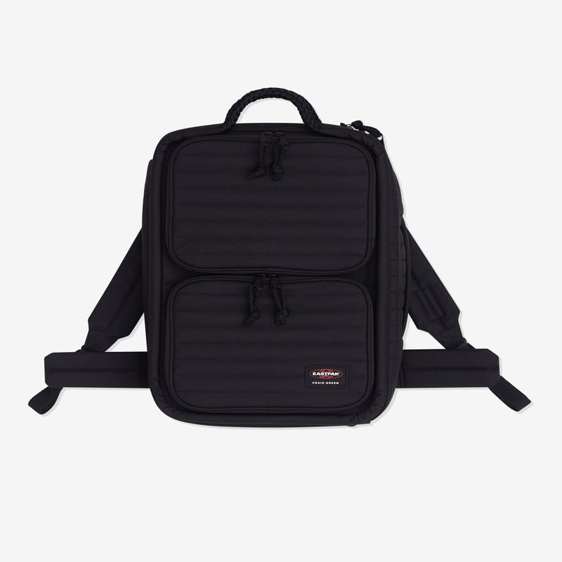 Craig Green - Mens Eastpak Quilted Travel Pack - (Black)