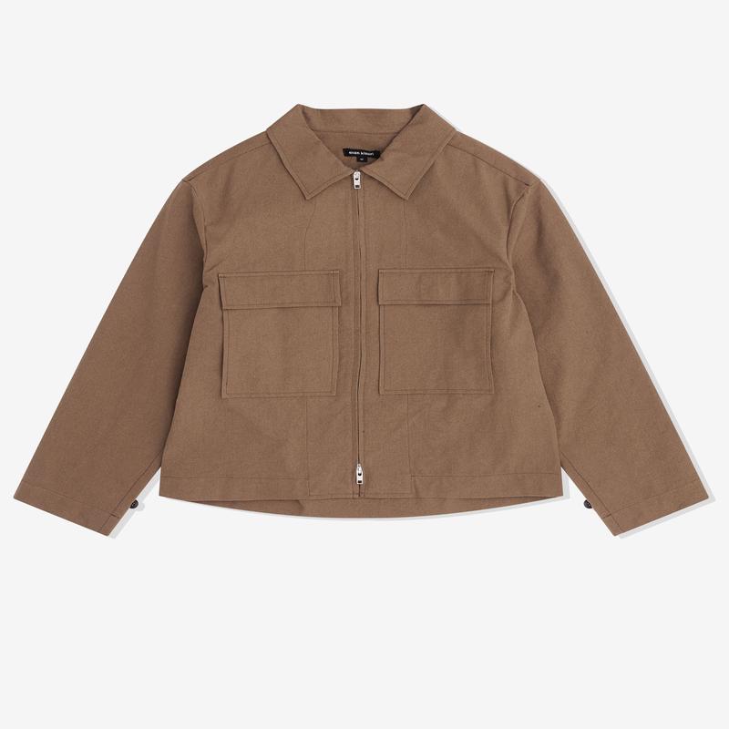 Evan Kinori - Mens Jacket - (Brown)