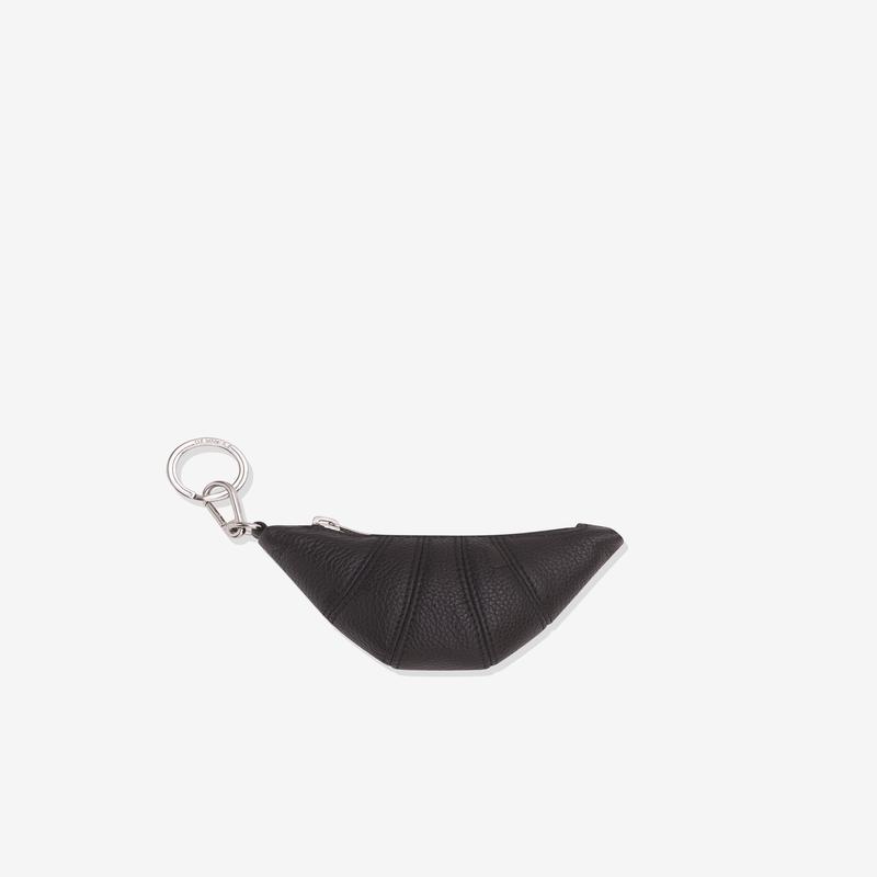 Lemaire - Womens Mini Croissant Keyring - (Black)