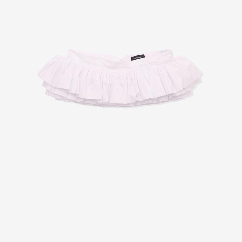 Torishju - Womens Full Tutu Skirt - (White)