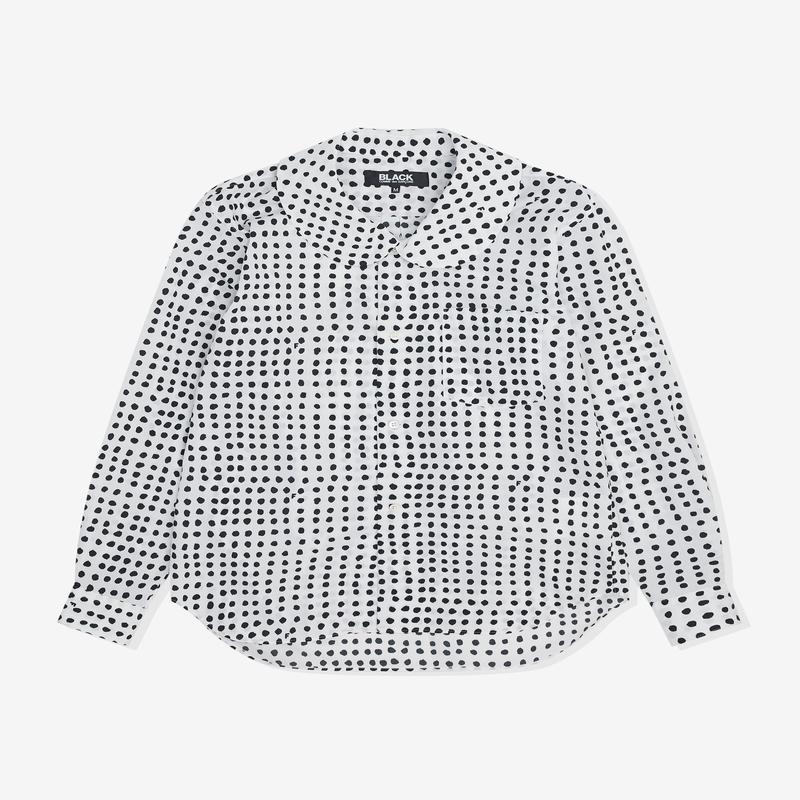 Black Comme des Garons - Polka Dot Shirt - (White)