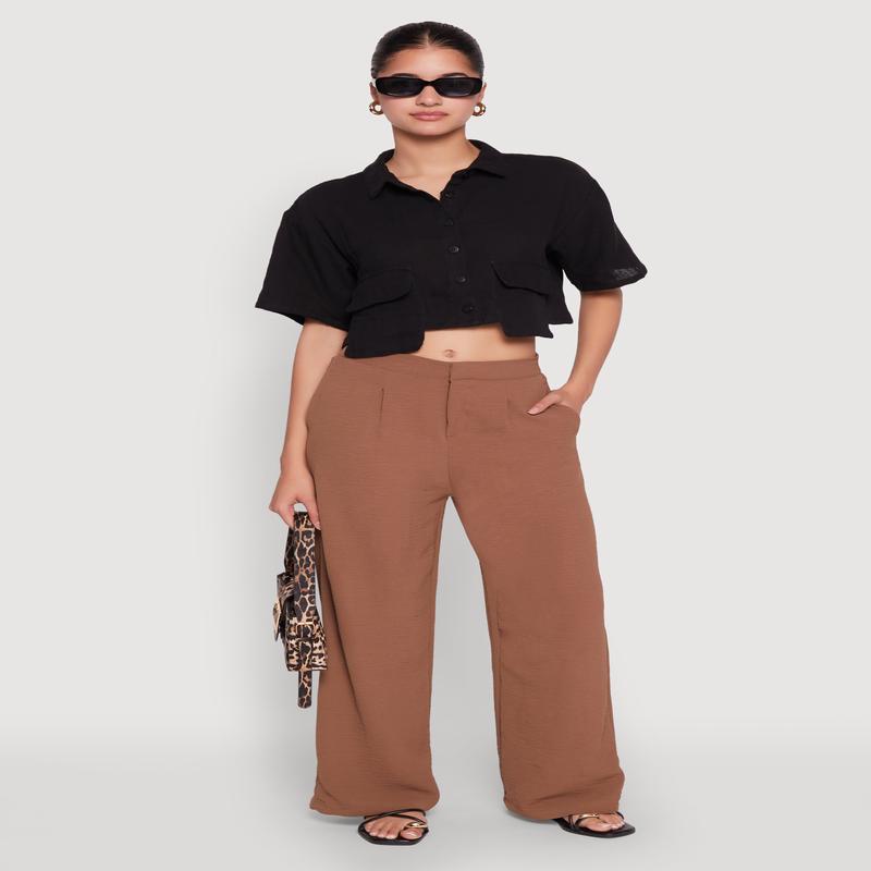 Cargo Pocket Crop Top