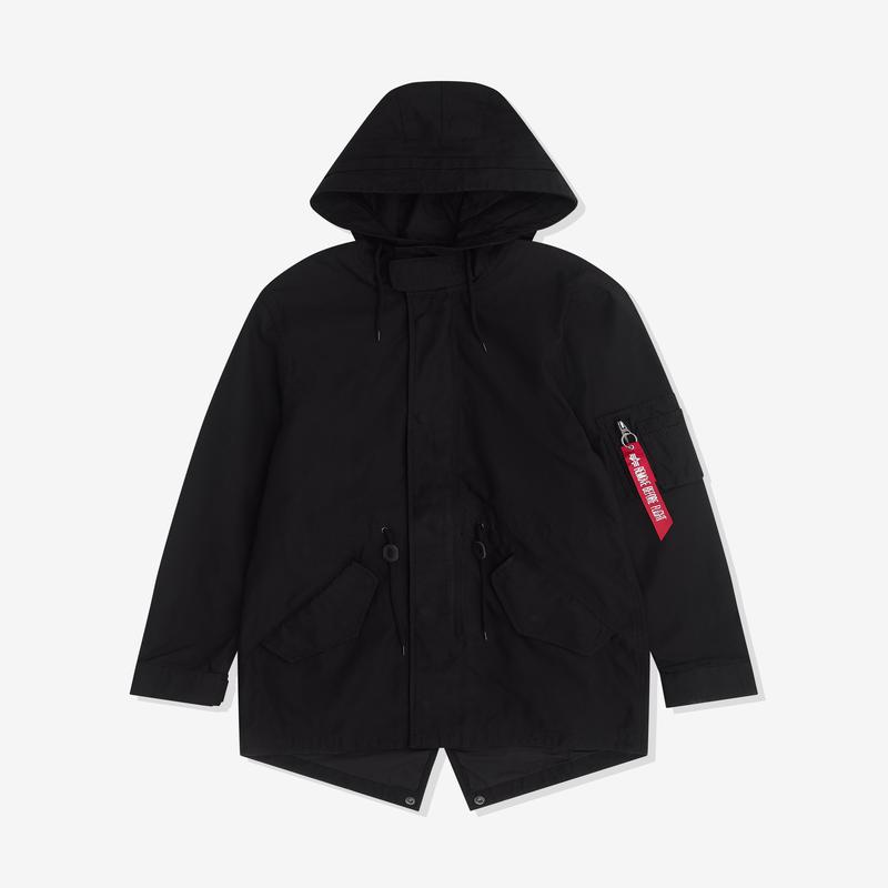 CDG - Alpha Industries Fishtail Parka - (Black)