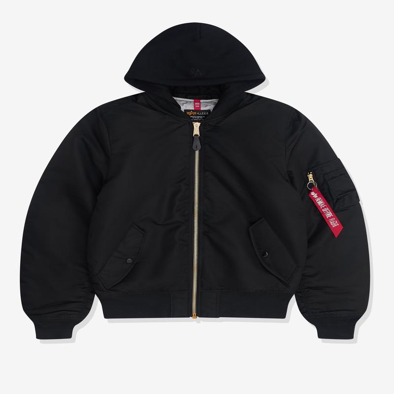 CDG - Alpha Industries Hooded MA-1 Jacket - (Black)