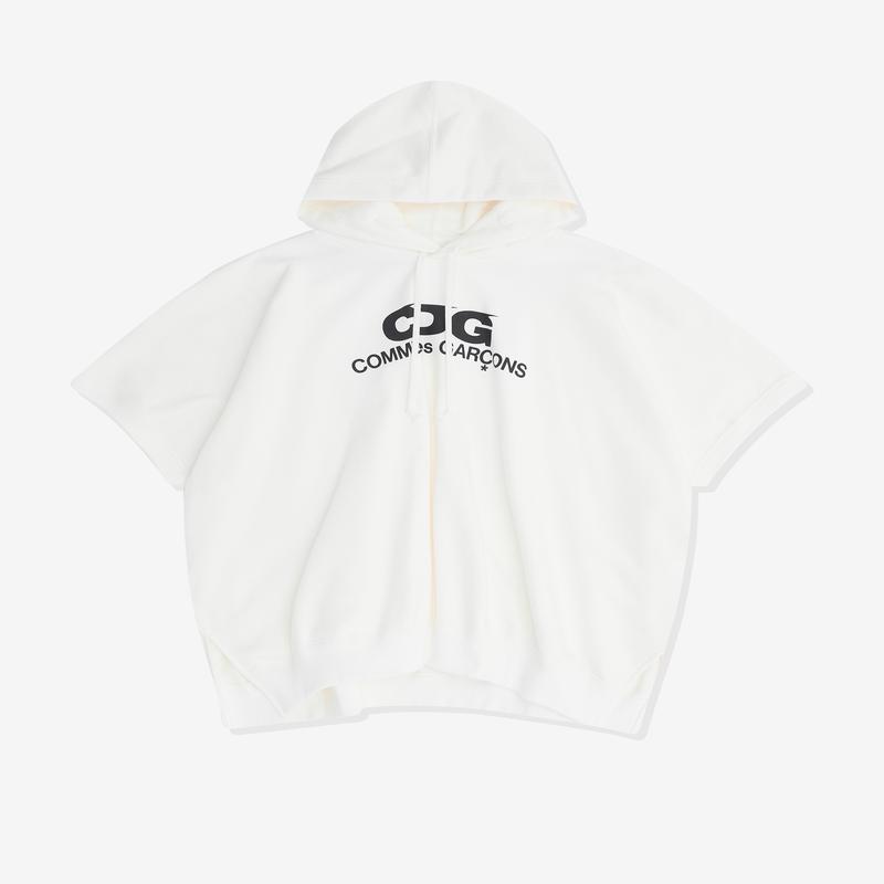 CDG - CDG Poncho Sweatshirt - (White)