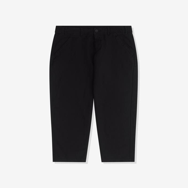 CDG -  Polyester Twill Tapered Trousers - (Black)