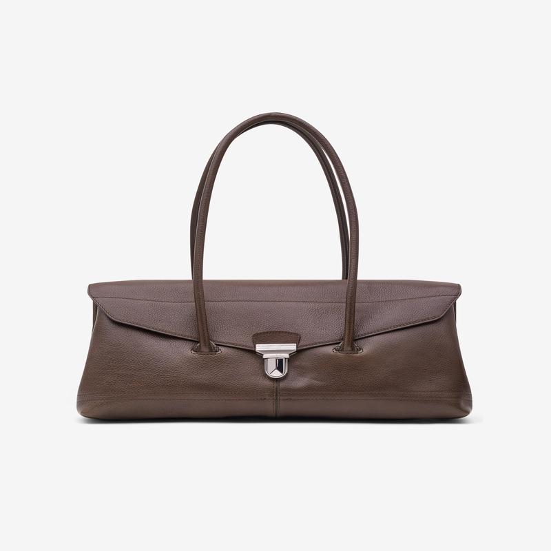 Lemaire - Womens Shoulder Gear Bag - (Khaki/Brown)