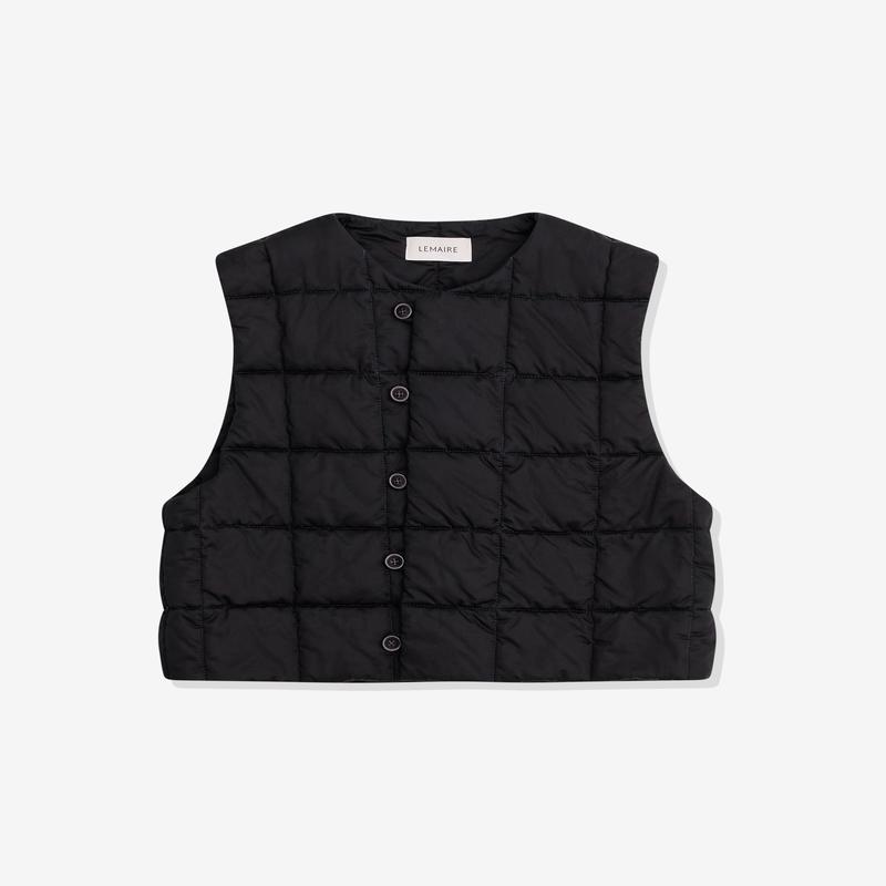 Lemaire - Womens Wadded Gilet - (Black)