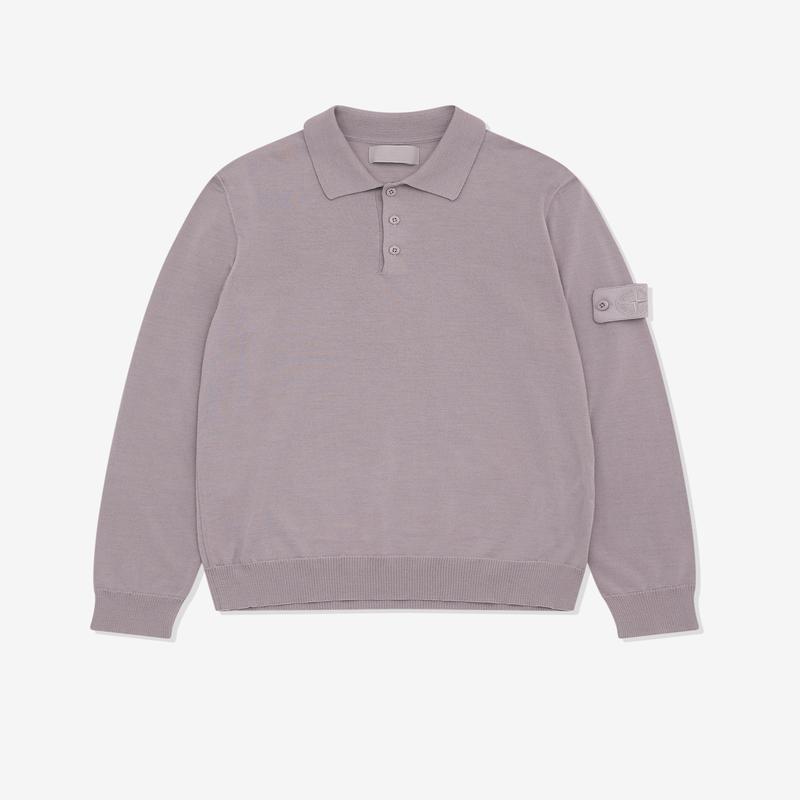 Stone Island - Mens Ghost Piece LS Polo - (Dust)