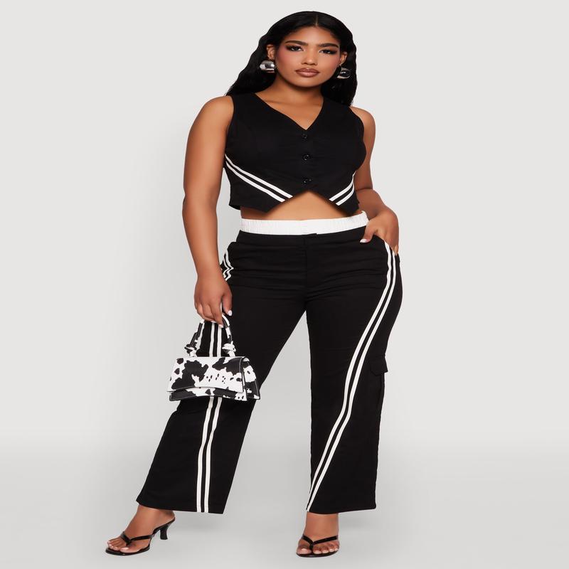 Varsity Stripe Cargo Pants