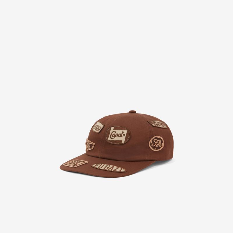 Fugazi - Mens Racing Patch Hat - (Brown)