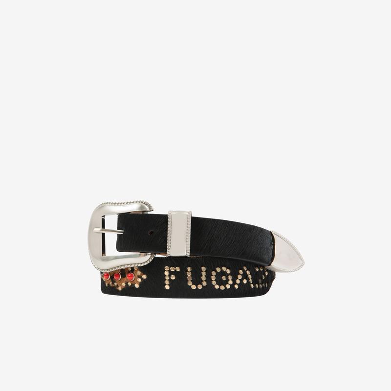 Fugazi - Mens Western Belt - (Black)