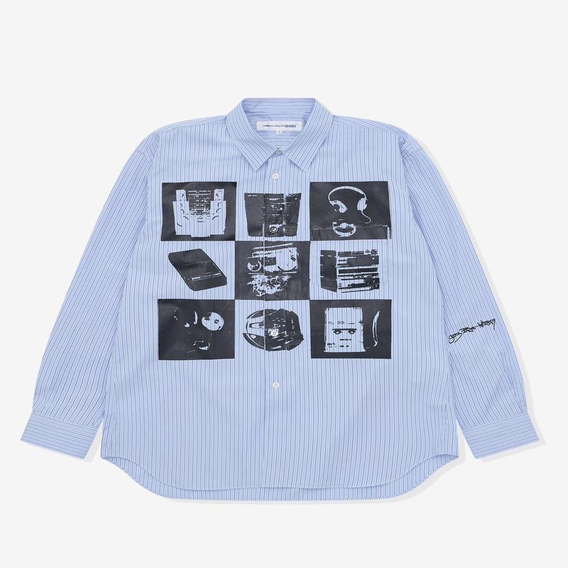 CDG Shirt - Mens A$AP Nast Tech Shirt - (Black Print)