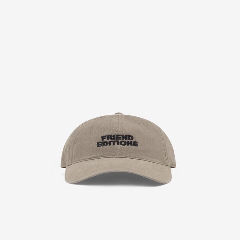 Friend Editions - Men's Two Line Cotton Dad Hat - (Olive)