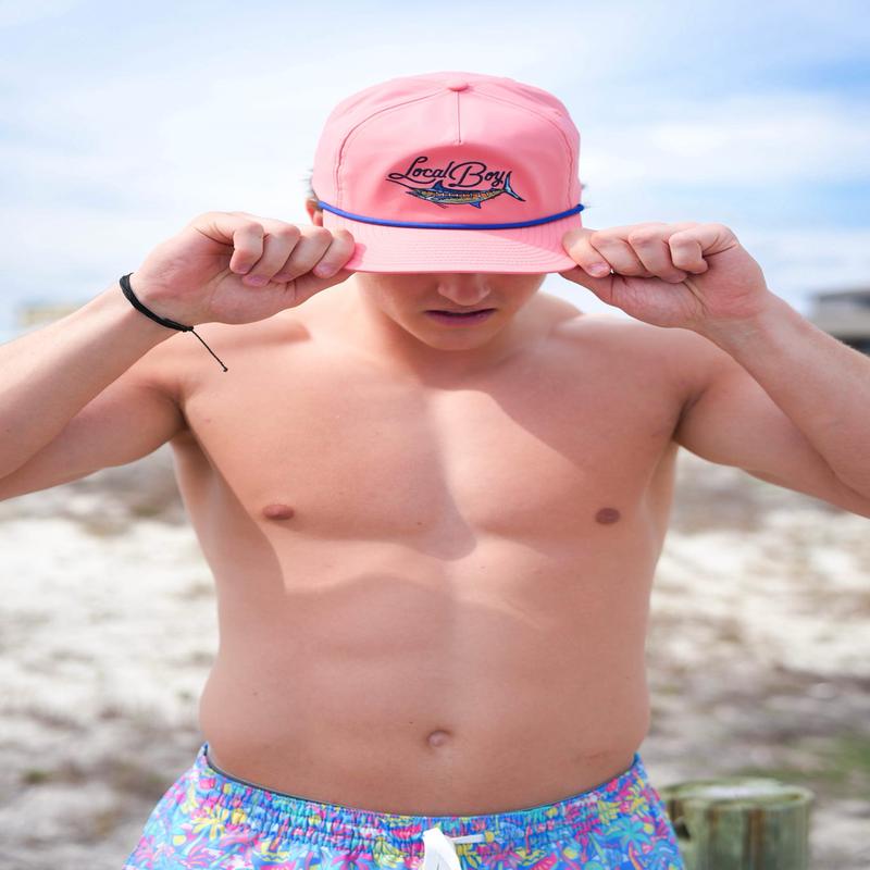 Local Boy Patch Rope Hats