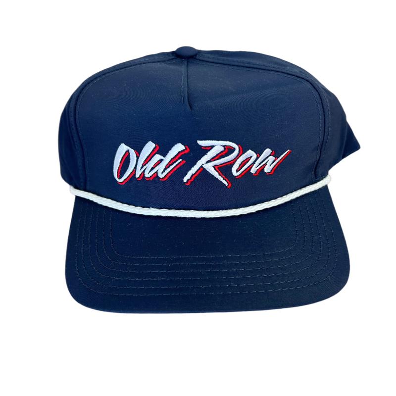 Old Row Script Nylon Rope Hat