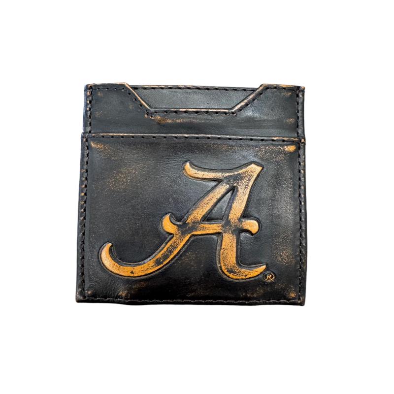 Zepplin Burnished Front Pocket Wallet