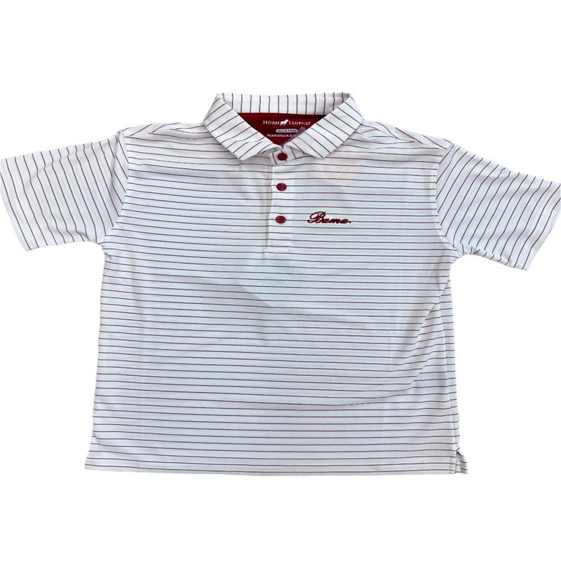 Boys' Script Bama Polo