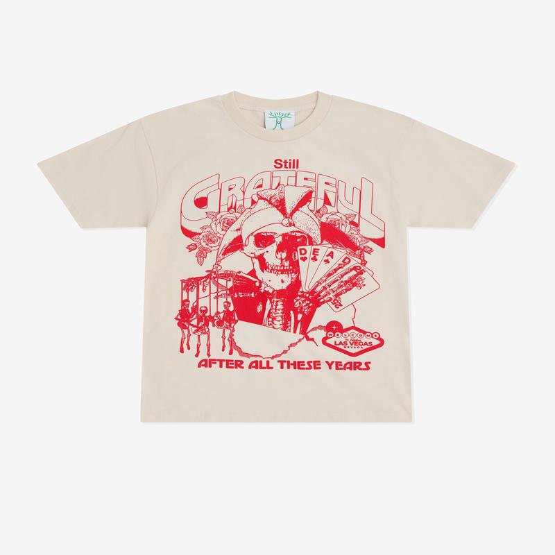 Online Ceramics - Mens Still Grateful After All These Years T-Shirt - (Cream)