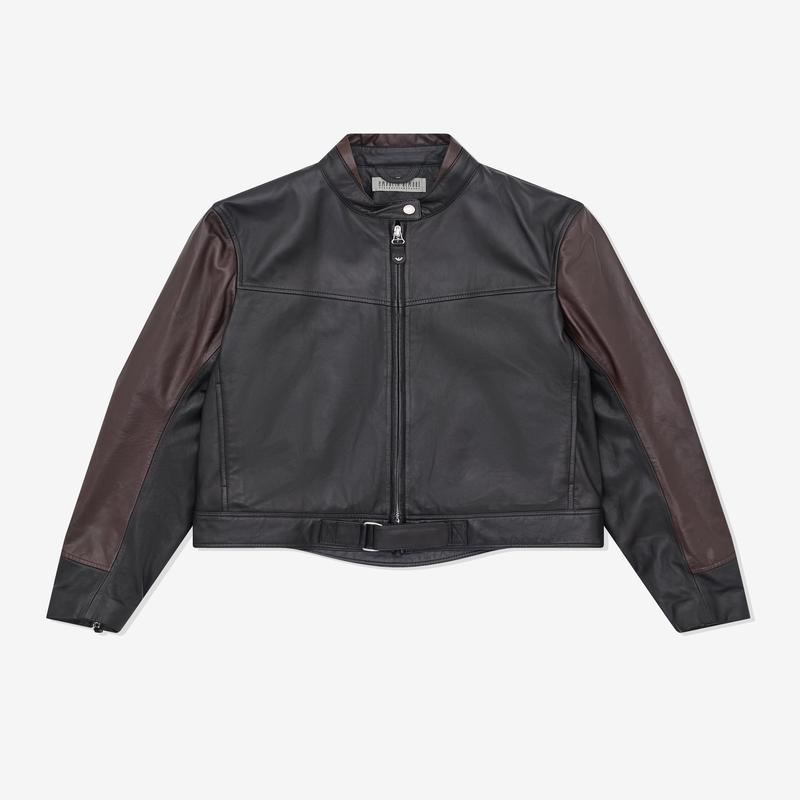 Our Legacy Work Shop - Mens Armani Grande Trix Jacket - (Liquirzia Leather)