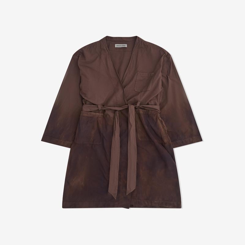 Our Legacy Work Shop - Mens Armani Toga Coat - (Ragu Tinto Doppio Cotton)