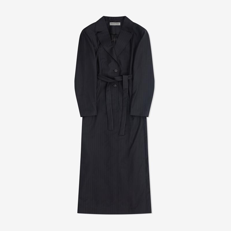 Our Legacy Work Shop - Womens Armani Completo Coat - (Linee Di Mezzanotte Wool)