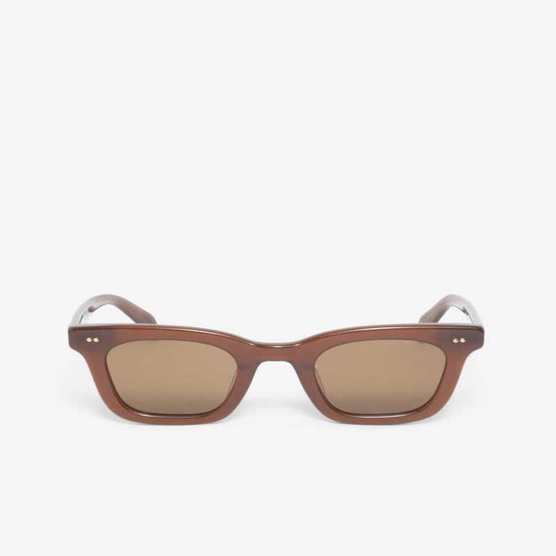 Stssy - Mens Ace Sunglasses - (Dark Brown/Brown Lens)