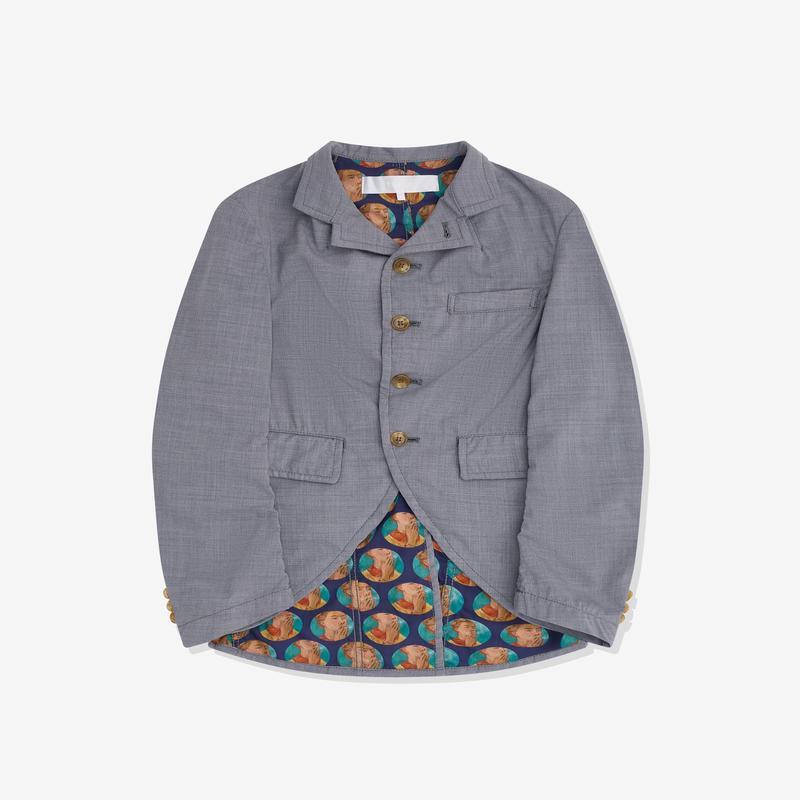 Tao - Womens Tove Jansson Single Breasted Jacket - (Grey)